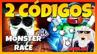 ✅2 NUEVOS CÓDIGOS de⚡ MONSTER RACE ⚡ Roblox 2024 ⚡ Códigos de Carrera de Monstruos ⚡ EMiLiOR [upl. by Arit]