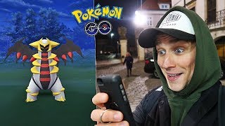 Łapanie GIRATINY NA RAIDACH w Pokemon GO [upl. by Dduj]