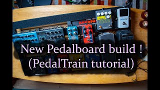 My new pedalboard build   PedalTrain Tutorial [upl. by Ebsen]