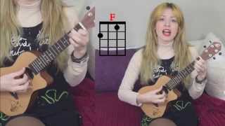 TUTORIAL UKELELE  SHAKIRA  Moscas En La Casa [upl. by Aerua]