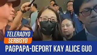 Lawyer questions deportation of Alice Guo Dapat may kaso bago ideport  06 September 2024 [upl. by Nediarb]