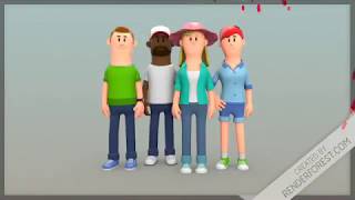 3D Explainer Video Toolkit 3D characters group animation [upl. by Attevad672]