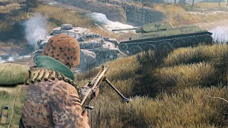 Enlisted Gameplay  Voskhod Settlement  Battle For Moscow 1440p 60FPS [upl. by Ehcnalb]