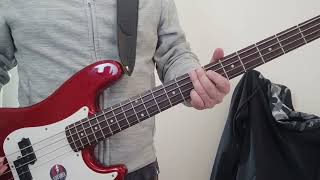 Las Ligas Menores  Accidente Bass Cover [upl. by Idel]