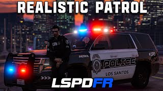 LSPDFR Realistic Patrol with AI Immersion GTA 5 [upl. by Llewkcor]