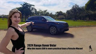 2024 Range Rover Velar Redefining Practical Luxury Over Porsche Macan [upl. by Eisteb181]