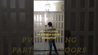 Folding partition doors  PVC collopsible partitions  Chennai Bangalore and Hyderabad  shorts [upl. by Cleary]