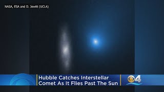 Hubble Catches Mysterious Visitor From Beyond Interstellar Comet As It Flies Past The Sun [upl. by Bronny]