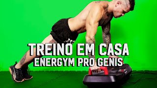 TREINO EM CASA COM A PLATAFORMA VIBRATÓRIA ENERGYM PRO [upl. by Eikcim]