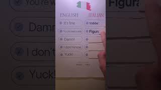 Learn Italian with me🇮🇹📚 learnitalian [upl. by Alesram]