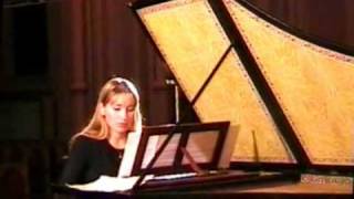 Elena Zhukova JSBach French Suite Gavotte Gdur [upl. by Tosch]