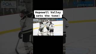 Hopewell Valley blanks Robbinsville in its season opener hockey [upl. by Siberson498]