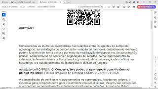 MAPA  AGRO  ADMINISTRAÇÃO DE CONFLITOS E RELACIONAMENTOS  542024 [upl. by Seerdi]