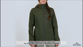 Strafe Outerwear Womens Eden Jacket [upl. by Vowel]