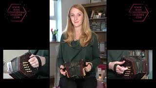 Irish Concertina Lesson Online with Caitlin Nic Gabhann [upl. by Llered76]