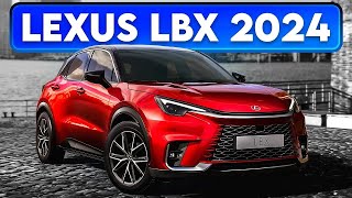 2024 Lexus LBX Luxury Hybrid SUV Review [upl. by Tebor858]