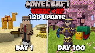 100 Days in 120 Hardcore Minecraft [upl. by Eerol]