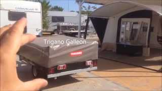 RemolqueTienda TRIGANO GALLEON de OCASION · Caravaning City [upl. by Sudaorb]