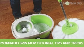 Mopnado Spin Mop Instructional Video [upl. by Yokoyama]