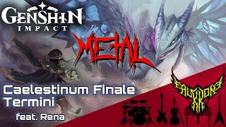 Genshin Impact  Caelestinum Finale Termini feat Rena 【Intense Symphonic Metal Cover】 [upl. by Lavena]