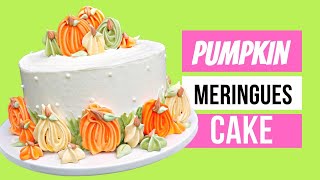 Pumpkin Meringues Cake [upl. by Yeliak666]