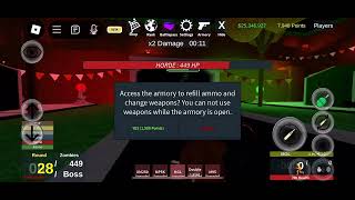 Roblox Zombie Uprising 1M kills Apocalypse•MobileMODE [upl. by Laekcim527]