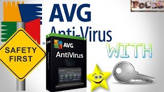 AVG Antivirus With Key  Antivirus with key 100 Working [upl. by Raffo364]