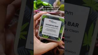 Earth Rhythm SHAMPOO BAR with BAMBOO CHARCOAL amp ACV skincare trending hair shorts [upl. by Lady]