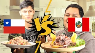 CEVICHE PERUANO 🇵🇪 VS 🇨🇱 CHILENO  ROCKMA FT Mirecetamagica [upl. by Backler]