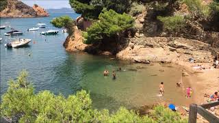 Cala Port despi  Begur  Costa Brava  Agost 2017 [upl. by Kcirddec]