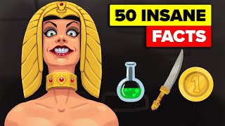 50 Insane Facts About Cleopatra [upl. by Kerns]