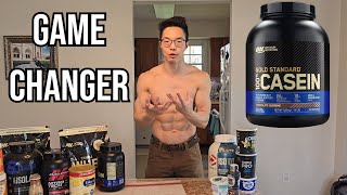 How to Use CASEIN PROTEIN POWDER to make EPIC Bodybuilding Desserts Bulking Meal Prep [upl. by Anders732]