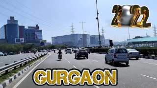 Gurgaon City 2022 Cyber City of India Big Big Building amp Company [upl. by Rehtaef817]