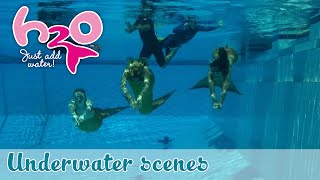 H2O Just Add Water  Behind the scenes Underwater scenes [upl. by Shenan668]