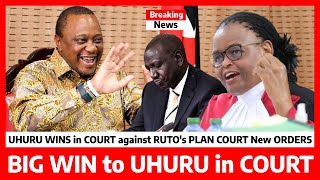 Just Now‼️BIG WIN to UHURU in COURT against RUTO’s ALLIES in JUBILEE as JUDGES new ORDERS in NAIROBI [upl. by Nahtnhoj105]