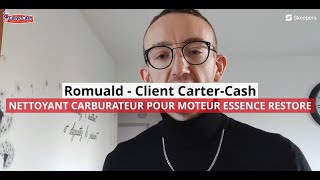 Unboxing 💥 NETTOYANT CARBURATEUR 250M  lavis de Romuald client CarterCash [upl. by Raknahs]