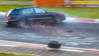 Nürburgring Technical Defect ACTION Highlights Touristenfahrten Nordschleife [upl. by Nerual999]