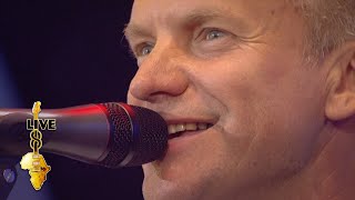 Sting  Message In A Bottle Live 8 2005 [upl. by Tnilf505]