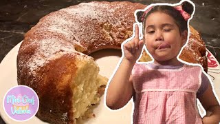 Como Hacer un Pan de Naranja 🍊  Mini Chef Valeria [upl. by Nakre]