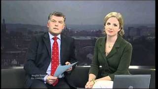 Anglia News Northampton The Labour Party Ed Miliband [upl. by Ilaw]