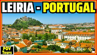 Leiria Beautiful City with Great Quality of Life in Central Portugal 4K [upl. by Roskes]