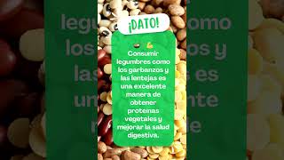 🍲🌱 Legumbres Proteínas Vegetales y Salud Digestiva 🌾💚 [upl. by Silohcin]