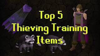 OSRS Top 5 Thieving Training Items [upl. by Georgiana992]