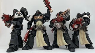 JoyToy Action Figure Warhammer 40K Black Templars Primaris Crusader Squad revisión en español [upl. by Ainorev416]