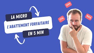 Labattement forfaitaire en microentreprise ➗ [upl. by Ehlke190]