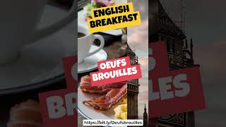 Recette doeufs brouillés au bacon  English Breakfast [upl. by Litman119]