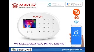 Wireless 4G GSM amp WiFi Alarm System  Installation of Alarm System amp Sensors  Mayur Alarm System [upl. by Serles857]