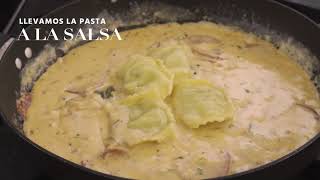 Ravioli Formagio e Spinaci con Salsa Alfredo Monticello [upl. by Atat263]