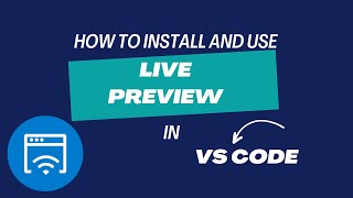 How to use and install Live Preview [upl. by Yatnahs]