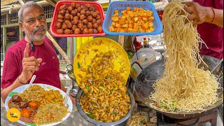 Most Viral Cheapest 5 In 1 Chinese Platter Making In Patna Rs 60 Only l Patna Street Food [upl. by Hedelman481]